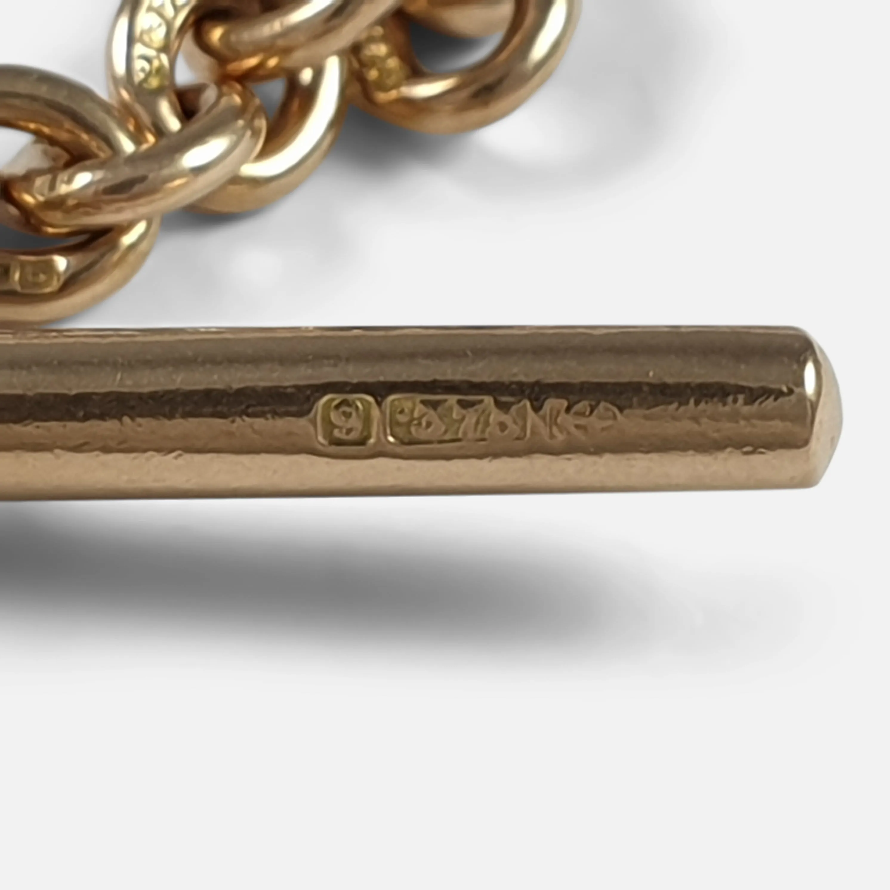 9ct Gold Graduating Double Albert Watch Chain, 39.9g