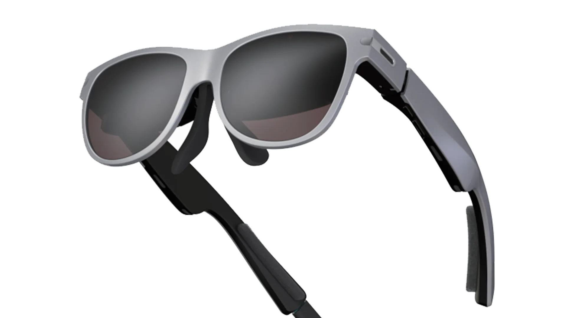 AR Glasses, Smart Glasses with Resolution: 1920x1080x2" Micro HD Mems Microphone x2 Virtual Theater, Augmented Reality Glasses, Watch, Stream, and Game on PC/Android/iOS–Consoles & Cloud Gaming Compatible Head View Smart AR Glasses