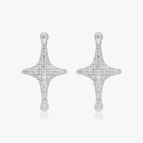 Aurora Diamond Stud Earrings