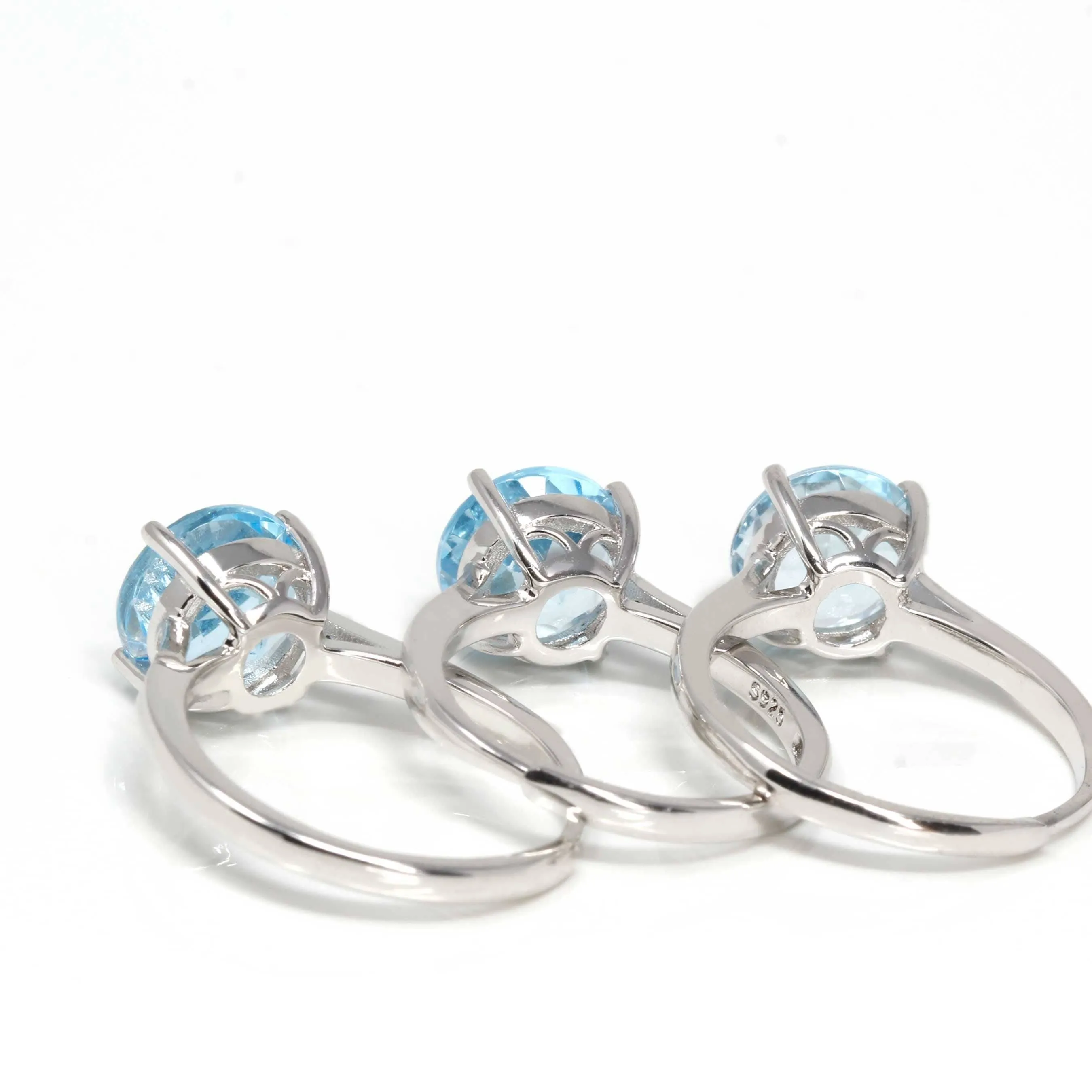 Baikalla™ Sterling Silver Sky Blue Topaz Ring