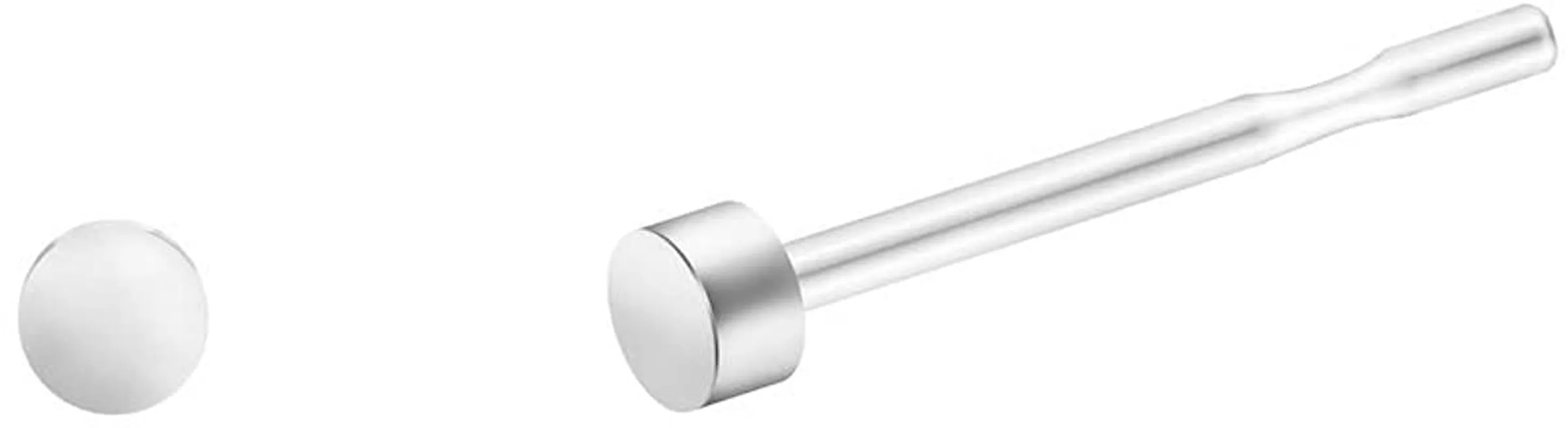 BEADNOVA Stud Earrings Flat Circle Piercing Dot Earrings Stainless Disc Post Earrings for Women (2-10mm, Silver, 1-3 pairs)