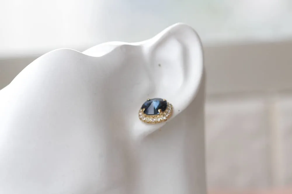 BEIGE BRIDESMAID EARRINGS