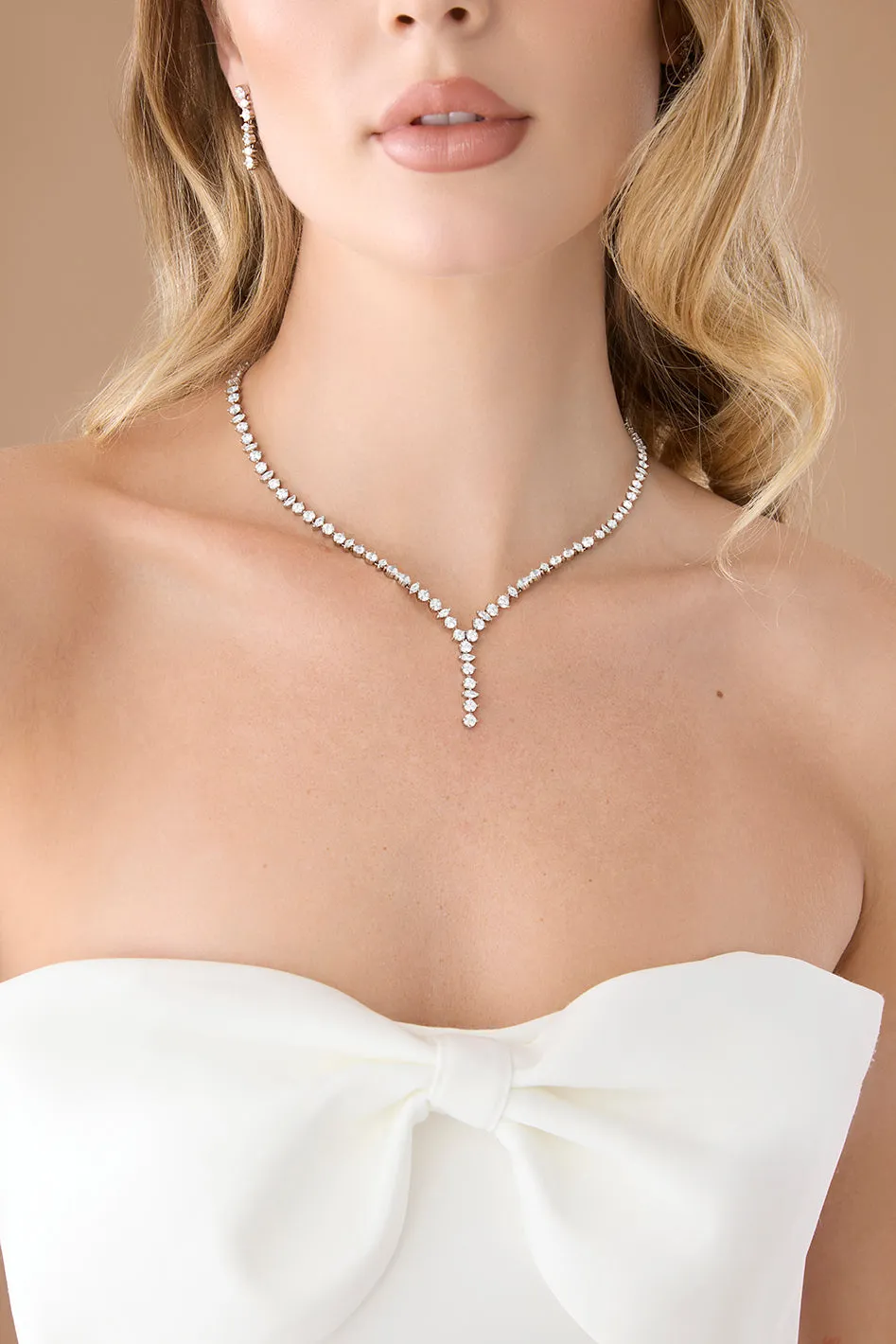 CALISTA Simulated Diamond Jewelry Set