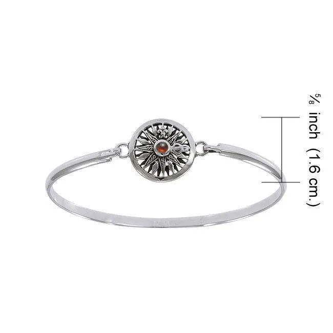 Celtic Knots Compass Bangle TBA163
