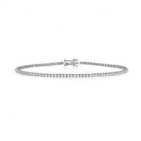 Diamond Jewellery 18ct White Gold Diamond Bracelet BDQ181W