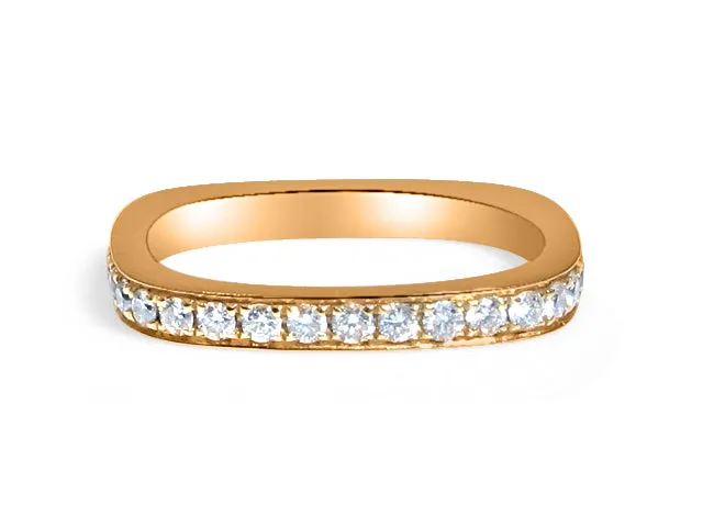 Diamond Rose Gold Eternity Ring