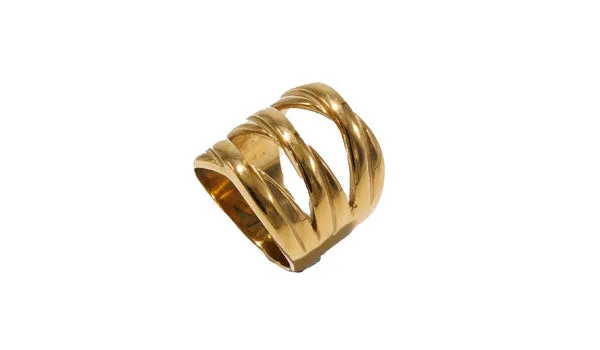 Gold Stackable Ring Set