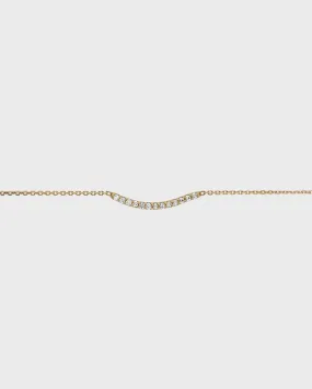 Lightwave Diamond Soldered Bracelet