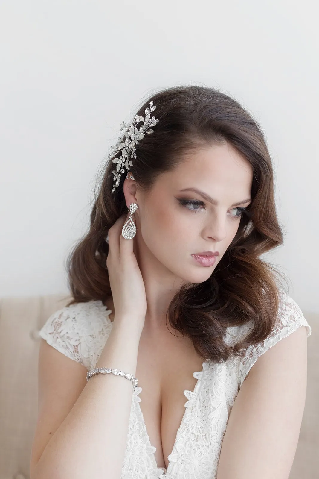 Lilianna Round and Pear Bracelet