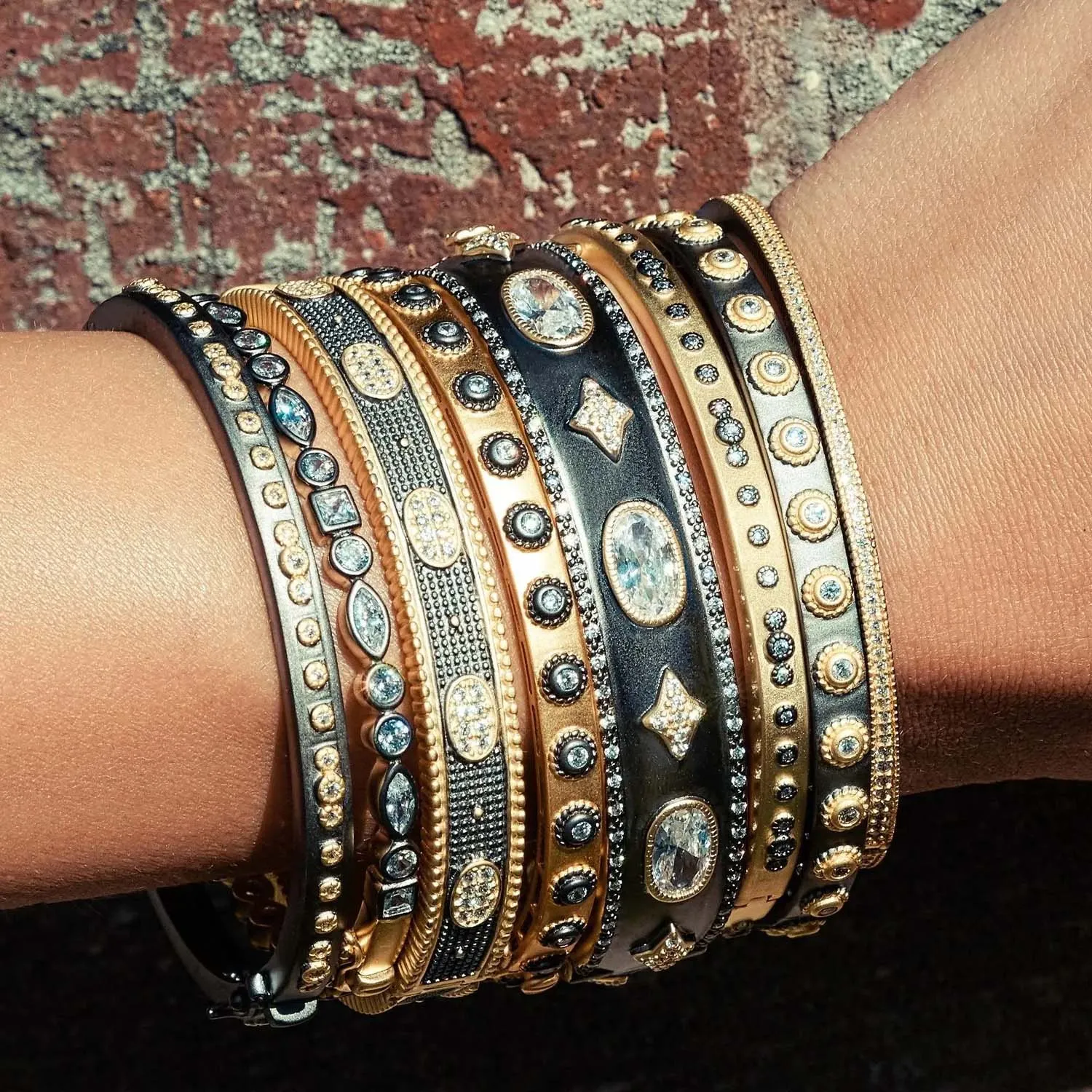 Mini Stud Bezel Stone Eternity
