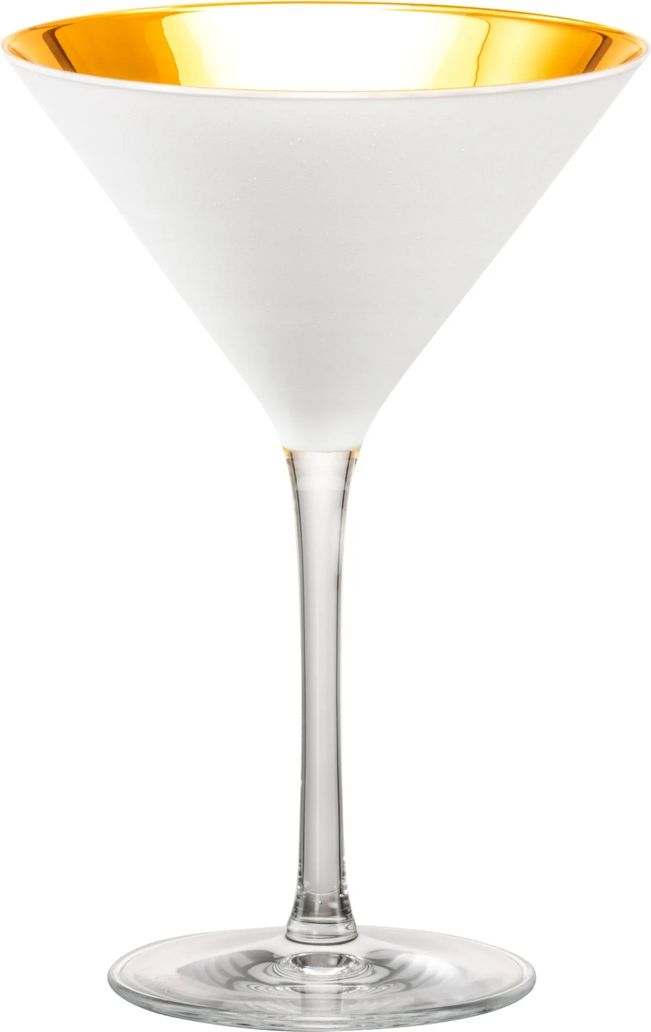 ORO24k Martini Crystal 24k Glass, Set of 2