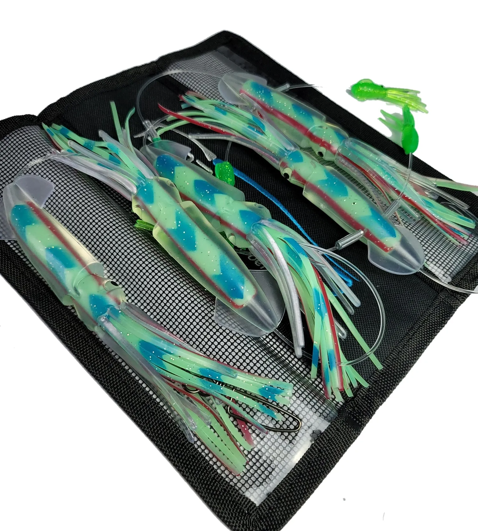 SquidNation Pakula Gamefish 8" Longtail Tuna Flippy-Floppy Thing Daisy Chain
