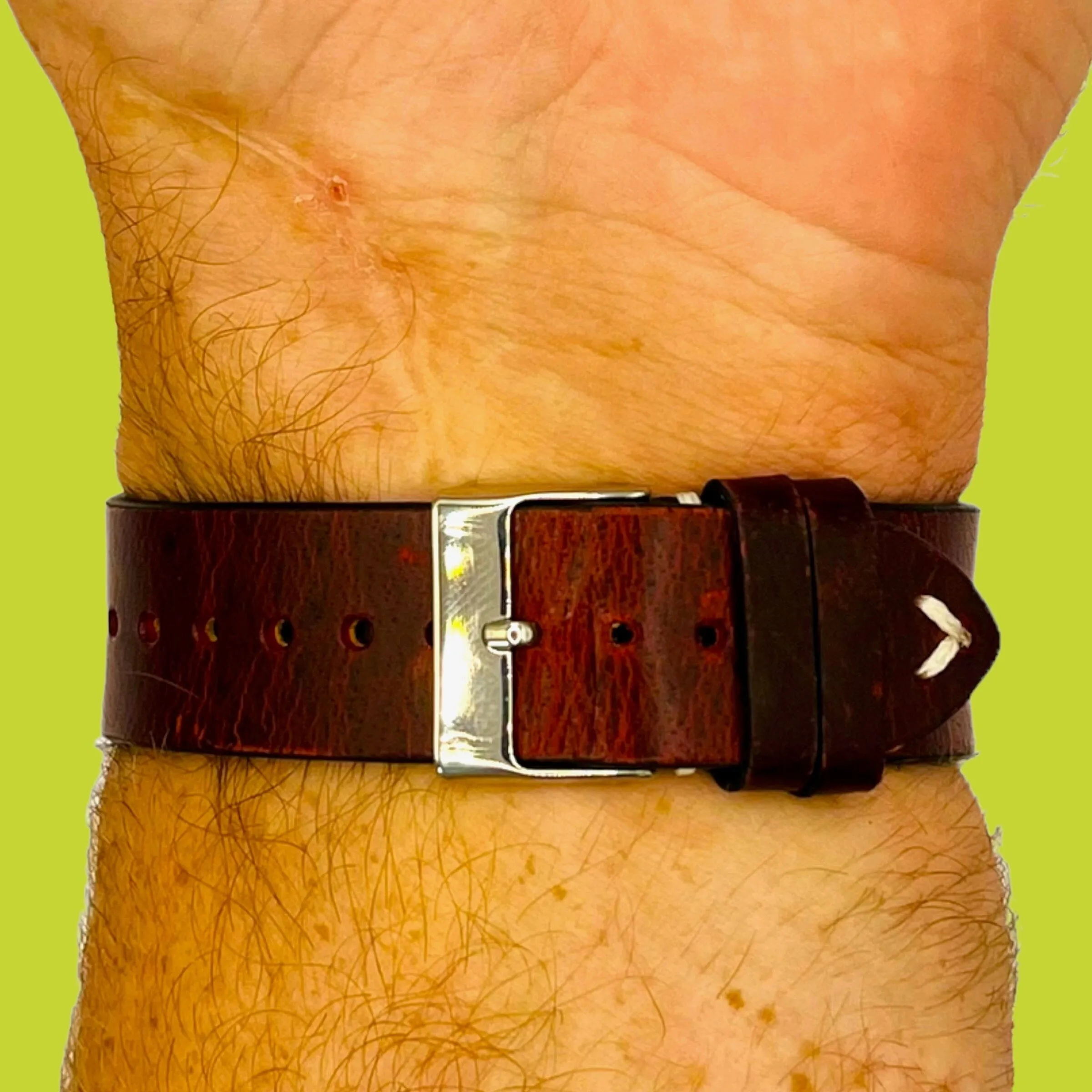 Vintage Oiled Leather Watch Straps Compatible with the Tommy Hilfiger 22mm Range